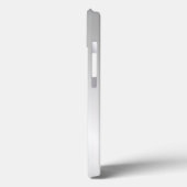 Zilveren Knobbelzwijn Case-Mate iPhone Case (Achterkant / Links)