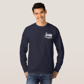 Zilveren komeetpad (H2) T-shirt (Voorkant volledig)