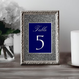 Zilveren Koninklijk Blauw Kaart
