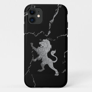 Zilveren Koninklijke Leeuw Case-Mate iPhone Case