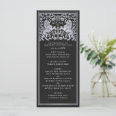 Zilveren Koninklijke Leeuw Middeleeuws Zwaard Brui Menu (Staand voorkant)