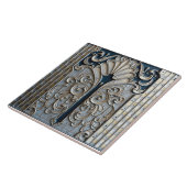 Zilveren Krullen Poort Tegeltje (Zijkant)
