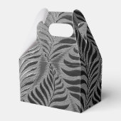 Zilveren Leaf Motief Gable Bedankdoosjes (Achterkant)