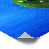 Zilveren Lining boven de Oranje boom 2012 Poster (Hoek)