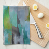 Zilveren Maan Keukenhanddoek (Quarter Fold)