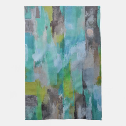 Zilveren Maan Keukenhanddoek (Verticaal)