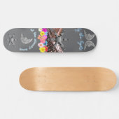 Zilveren Maan Skateboard  (Horizontaal)