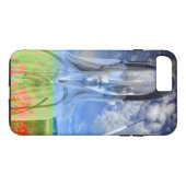 Zilveren machine Case-Mate iPhone case (Achterkant (Horizontaal))