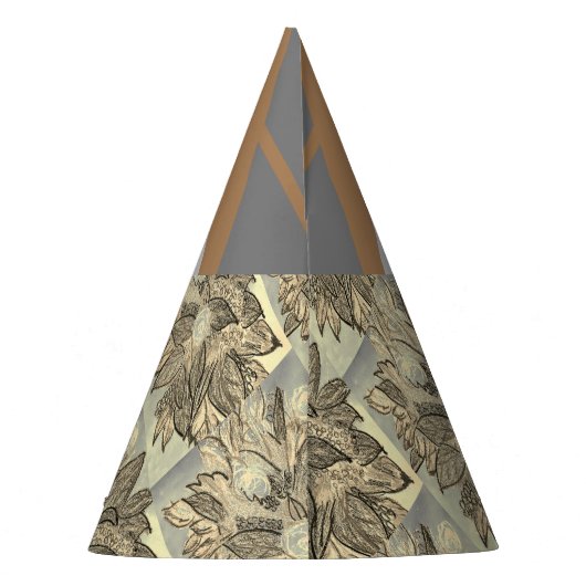 Zilveren mand zonder handvat I Feesthoedjes (Achterkant)