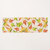 Zilveren Maple op een Yoga Mat (Voorkant (horizontaal))