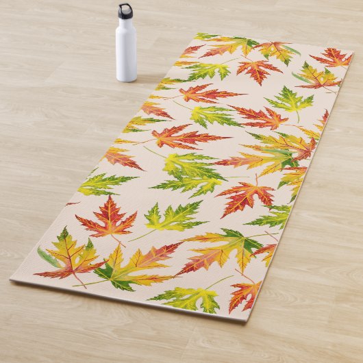 Zilveren Maple op een Yoga Mat (In situ)