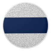 Zilveren & Marine Keramische Meubels Kabinet Knopp Keramische Knop (Voorkant)