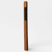 Zilveren Marlin op Teak Wood Grain decor Case-Mate iPhone Case (Achterkant/links)