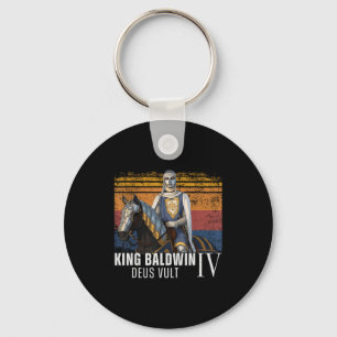 Zilveren Masker Koning Baldwin Iv Gouden Masker Mi Sleutelhanger