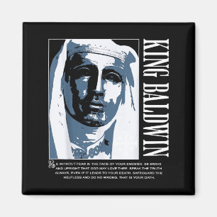 Zilveren Masker Koning Baldwin Iv Meme De Lepra Ko Magneet