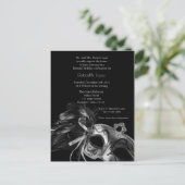 Zilveren Masquerade Ball Quinceanera 15e verjaarda Briefkaart (Staand voorkant)