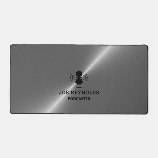Zilveren Metaal Effect, Podcaster, Podcast Bureaumat (Voorkant)