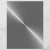 Zilveren Metaal Effect, Podcaster, Podcast Flyer (Achterkant)