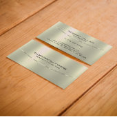 Zilveren metallic textuur achtergrond visitekaartje