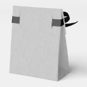 Zilveren Monogram Favor Dozen Bedankdoosjes (Achterkant)