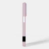Zilveren monogram R aangepaste naam witte rozen ro Case-Mate iPhone Case (Achterkant / Rechts)