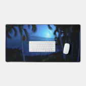 zilveren nacht bureaumat (Keyboard & Muis)