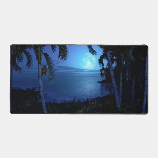 zilveren nacht bureaumat (Voorkant)