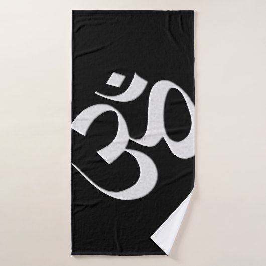 Zilveren Om Badhanddoek (Badhanddoek)