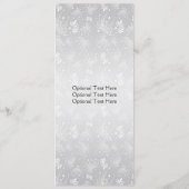 Zilveren Paarse Edelstenen Lintjes Ster Barst Menu (Achterkant)