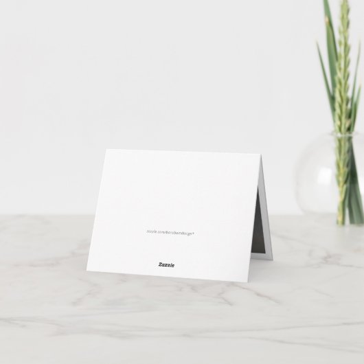 Zilveren & Paarse Winter Verjaardagsfoto Dank u Bedankkaart (Achterkant)