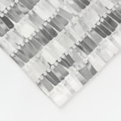 Zilveren pailletten, glamour naadloze achtergrond. fleece deken (Hoek)