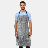 Zilveren pailletten, glamour naadloze achtergrond. schort (Gedragen)