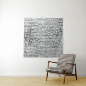 Zilveren pailletten, glamour naadloze achtergrond. wandkleed (In Situ (horizontaal))