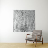 Zilveren pailletten, glamour naadloze achtergrond. wandkleed (In situ)