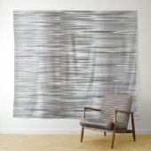 Zilveren Party Fotografie Faux Tinsel Achtergrond Wandkleed (In Situ (horizontaal))