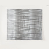 Zilveren Party Fotografie Faux Tinsel Achtergrond Wandkleed (Voorkant (horizontaal))