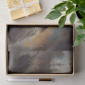 Zilveren Piraat Kapitein Decoupage Tissuepapier (Geschenk)