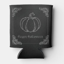 Zilveren pompoen Halloween