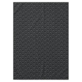 Zilveren pompoen Halloween Tafelkleed (Voorkant)