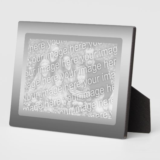 Zilveren rand fotoplaat (Zijkant)