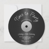  zilveren record 50e verjaardag kaart (Voorkant)