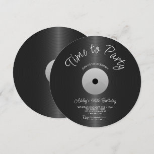  zilveren record 50e verjaardag kaart