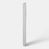 Zilveren Rexine Textuur Digitale Kunstwerk Samsung Galaxy Hoesje (Linkerkant)