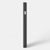 Zilveren roestvrijstalen metaal iPhone hoesje (Linkerkant)