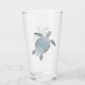 Zilveren schildpadden glas (Achterkant)