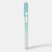 Zilveren Schildpadden Strandstijl Turquoise Kust Case-Mate iPhone Case (Achterkant / Links)