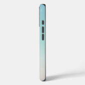 Zilveren Schildpadden Strandstijl Turquoise Kust Case-Mate iPhone Case (Achterkant / Links)