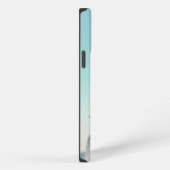 Zilveren schildpadden Turquoise Kust Maritiem iPhone Hoesje (Rechterkant)