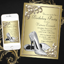 Zilveren Schoen Ivoor Gouden Verjaardagsfeestje