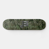 Zilveren Schorpioen Sterrenbeeld Bosland Digital C Skateboard (Horizontaal)